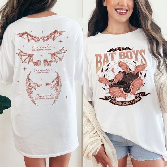 The Bat Boys Shirt, ACOTAR Merch, Night Court Illyrians Tee