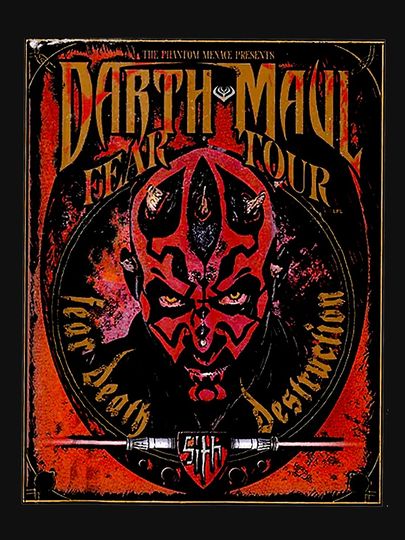 Darth Maul Fear Tour Classic T-Shirt