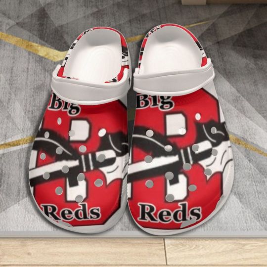 Bellaire Big Reds Logo Unisex Clogs