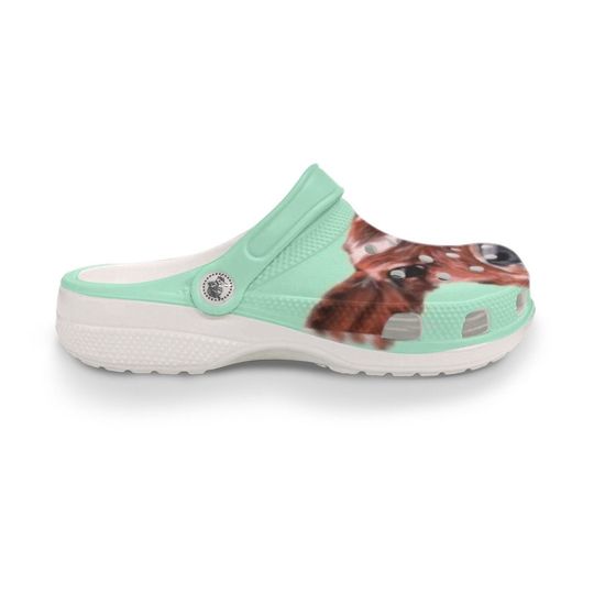 Cow Beef Shoes Fun All Over Print Clogs