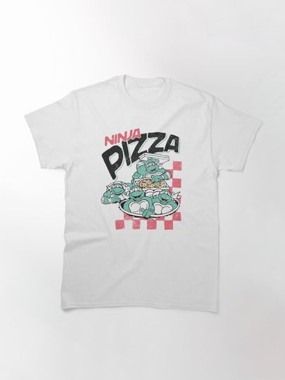 TMNT Ninja Pizza Classic Ninja Turtles T-Shirt