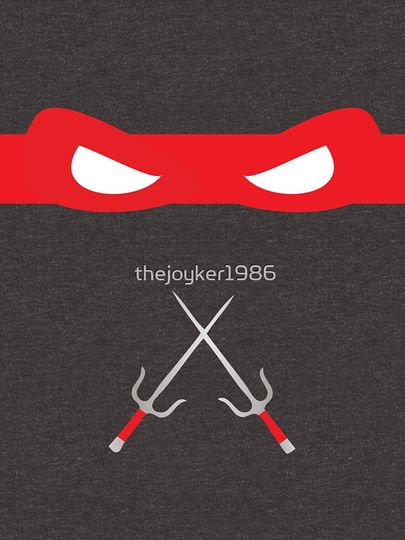 Red Ninja Turtles Raphael Pullover Hoodie