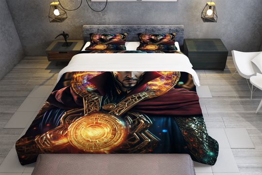 Doctor Strange Bedding Set, Bedroom Decoration, Creative Gifts
