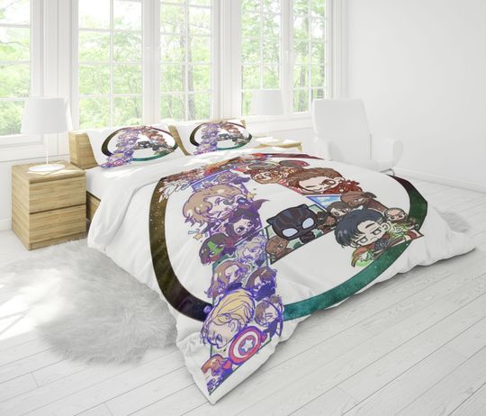 Marvel Bedding Set, Bedroom Decoration, Creative Gifts