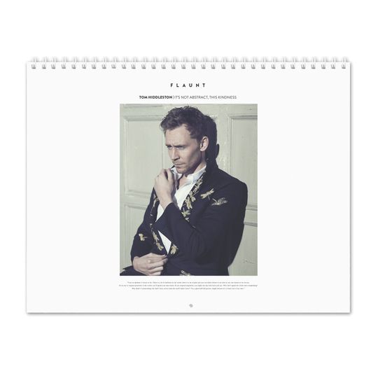 Tom Hiddleston Vol.1 - 2024 Wall Calendar