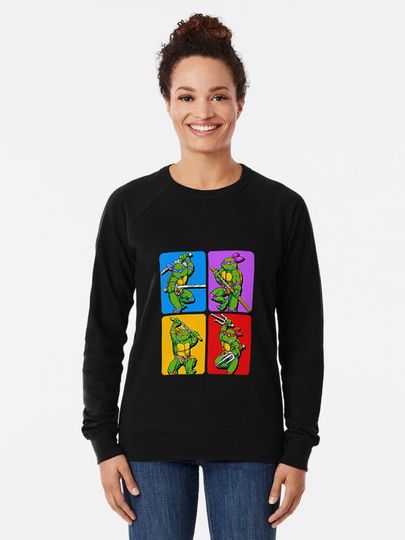 Ninja Turtles T-Shirt Lightweight Sweatshirt