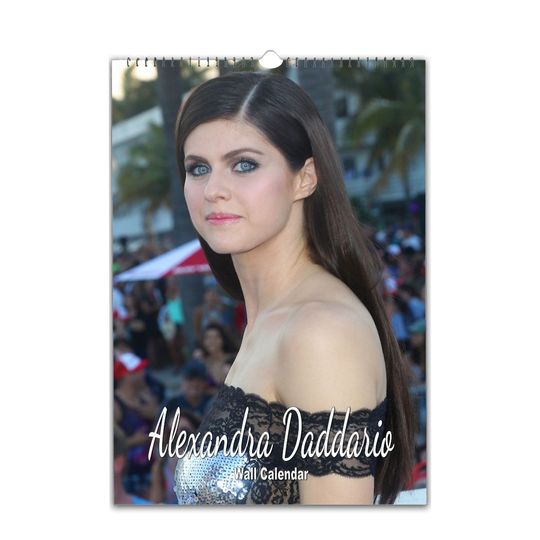 Alexandra Daddario 2024 Wall calendar