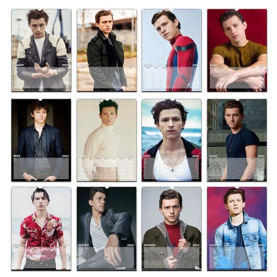Tom holland Wall calendar