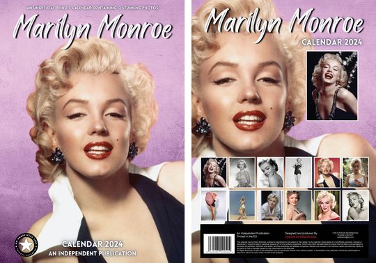 Marilyn Monroe Calendar 2024