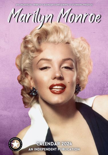 Marilyn Monroe Calendar 2024