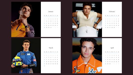 Lando Norris 2024 Calendar