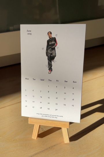 Stray Kids Calendar | 2024 Stray Kids Calendar | Cute Stray kids Calendar | Kpop Calendar
