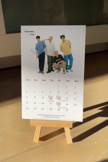 Stray Kids Calendar | 2024 Stray Kids Calendar | Cute Stray kids Calendar | Kpop Calendar