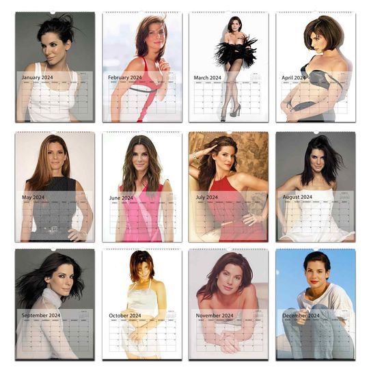 Sandra Bullock Sexy Wall calendar