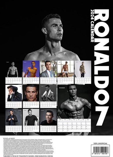 CR7 C Ronaldo Calendar 2024