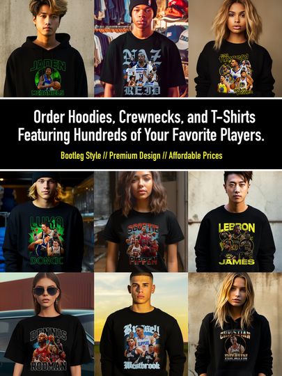 Jaden McDaniels 90s Bootleg Style Rap Hoodie for Men