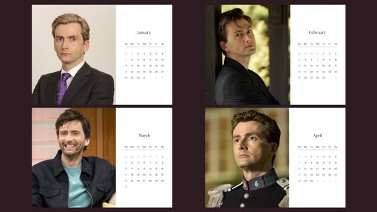 David Tennant 2024 Calendar
