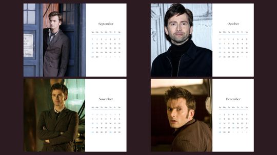 David Tennant 2024 Calendar