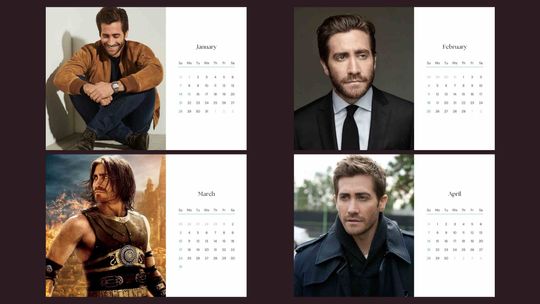 Jake Gyllenhaal 2024 Calendar