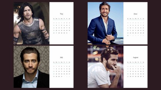 Jake Gyllenhaal 2024 Calendar