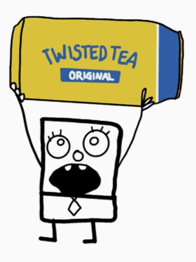 Doodlebob Twisted Tea Pullover Hoodie