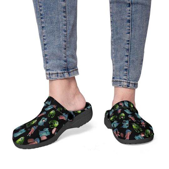 Monsters Inc Clogs | Monsters Inc Shoes | Monsters Inc Sandals | Mike and Sully Clogs