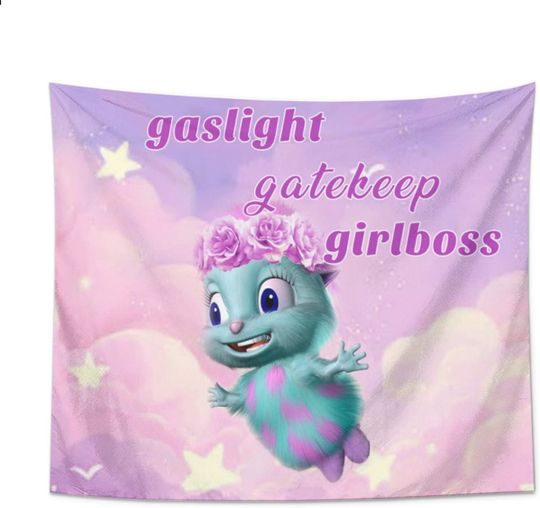 Bibble Meme Tapestry Happiness Novelty Tapestry Wall Hanging Funny Tapestries