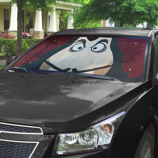 Captain Hook Car Sun Shade | Peter Pan Car Sun Shade