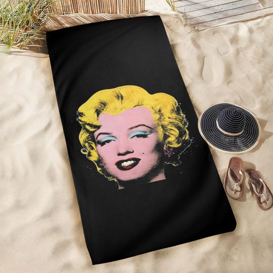 Marilyn Monroe Beach Towel, Marilyn Monroe Merch