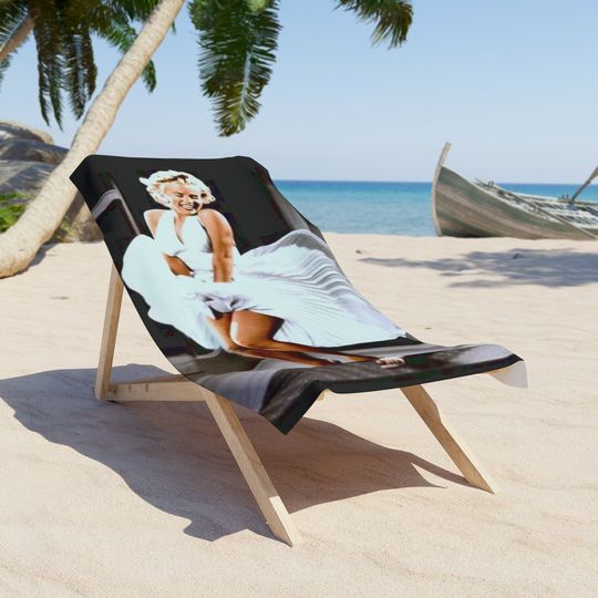 Marilyn Monroe Beach Towel, Marilyn Monroe Merch