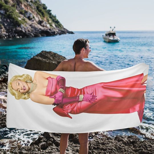 Marilyn Monroe Beach Towel, Marilyn Monroe Merch