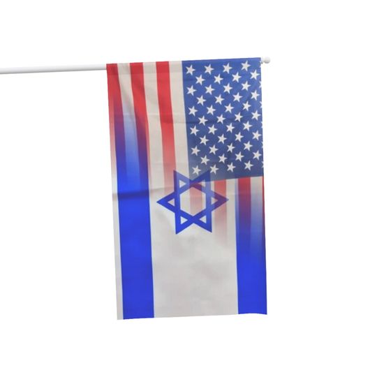 Israel American Flag, House Banner