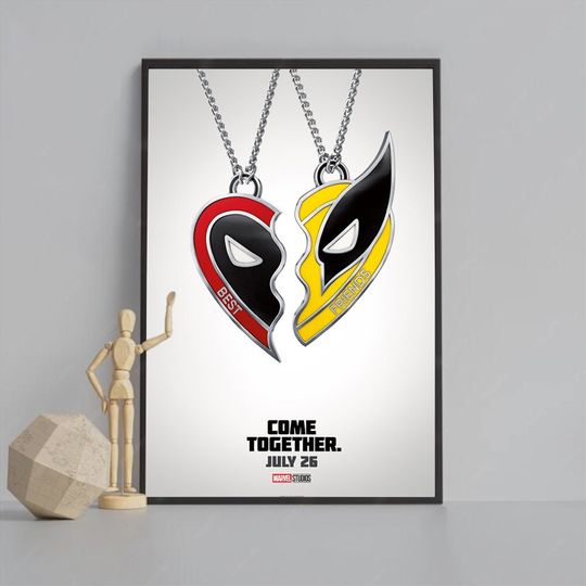 Deadpool & Wolverine Poster Movie Poster Minimalist