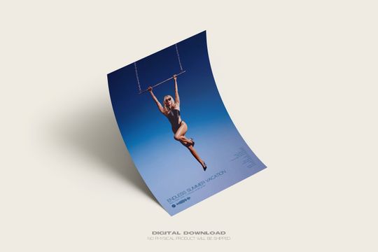 Miley Cyrus - Endless Summer Vacation Printable Poster