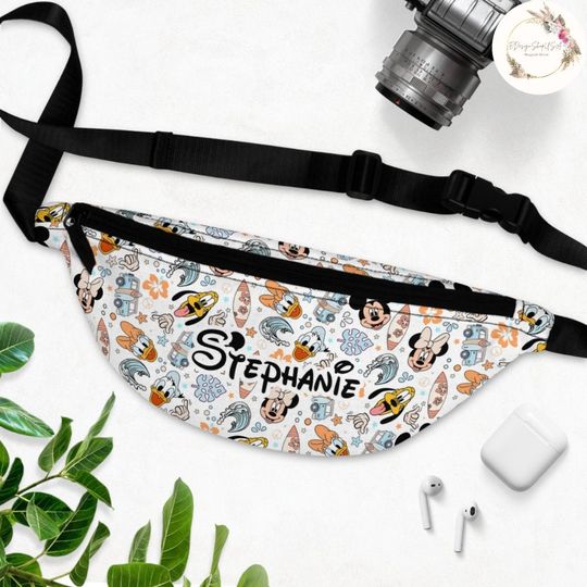 Personalized Mickey and Friends Disney Summer Fanny Pack