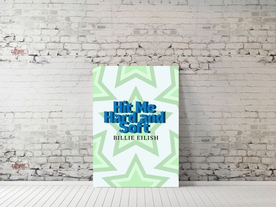 BILLIE EILISH Hit Me Hard and Soft | Poster