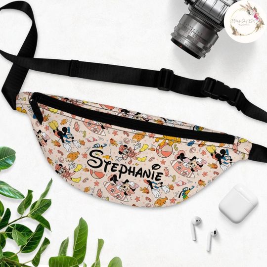 Personalized Mickey and Friends Disney Summer Fanny Pack