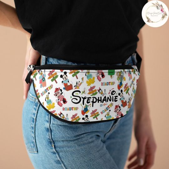 Personalized Mickey and Friends Disney Summer Fanny Pack