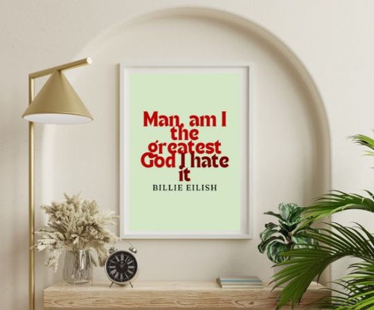 BILLIE EILISH Hit Me Hard And Soft Fan Art