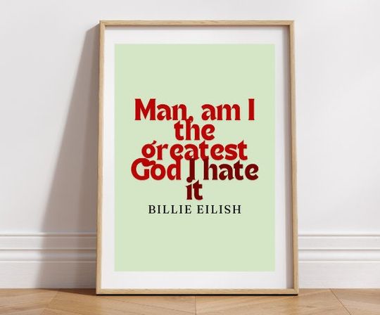 BILLIE EILISH Hit Me Hard And Soft Fan Art