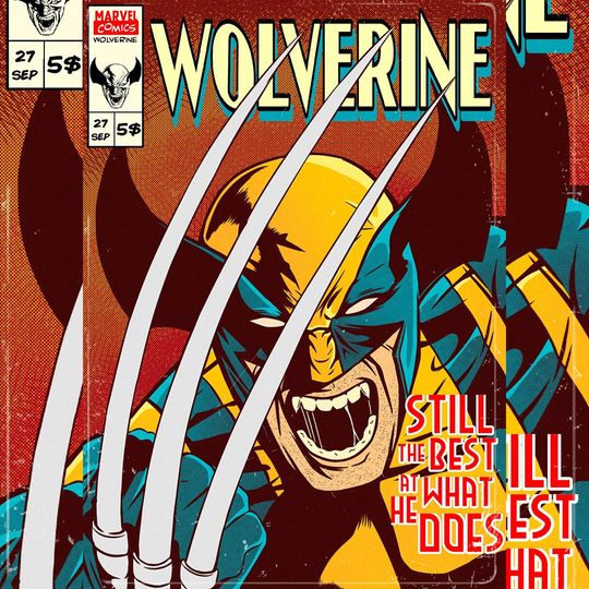 Wolverine Poster, X Men Poster, Avengers Poster