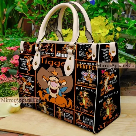 Custom Tigger Winnie The Pooh Handbag  Winnie The Pooh Shoulder Bag