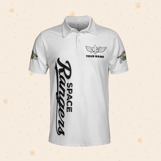 Personalize Buzz Lightyear Polo Shirt, Disney Performance Polo Shirt