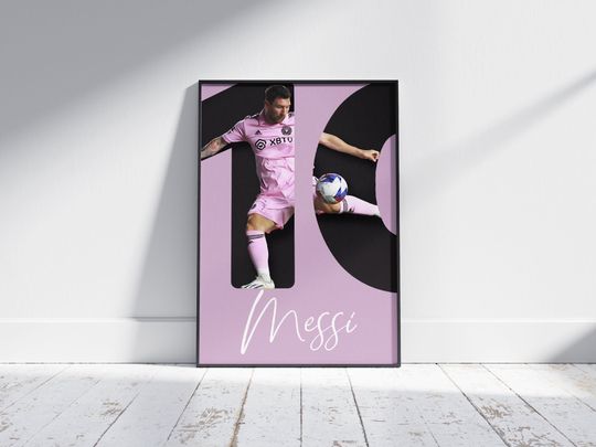 Messi Neymar Mbappe Ronaldo Vinicius Haaland Poster