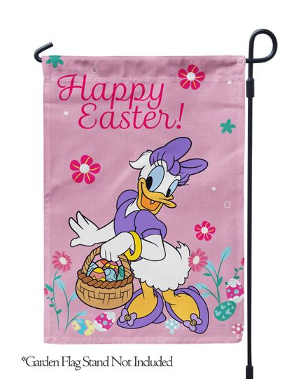 Disney, Daisy Duck Easter Garden Flag