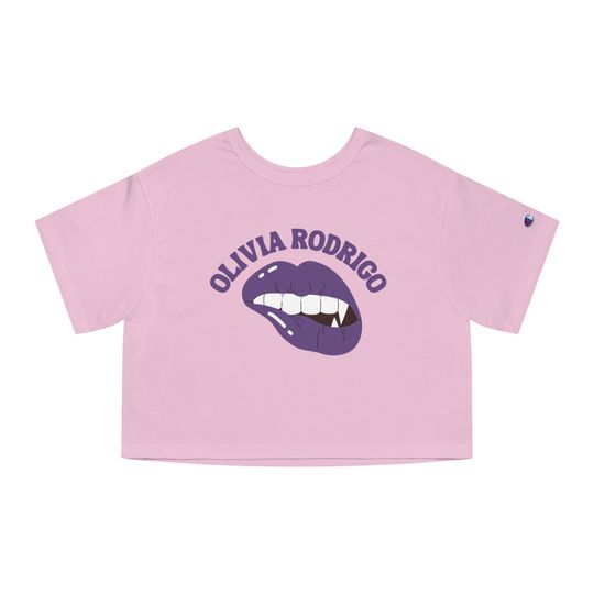 Vampire Inspired Concert Crop Top Tshirt Olivia Rodrigo