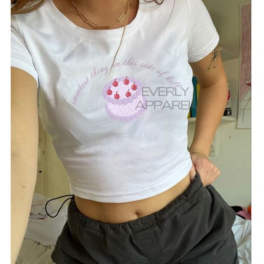 Olivia Rodrigo Cropped Tee Olivia Rodrigo Lacy
