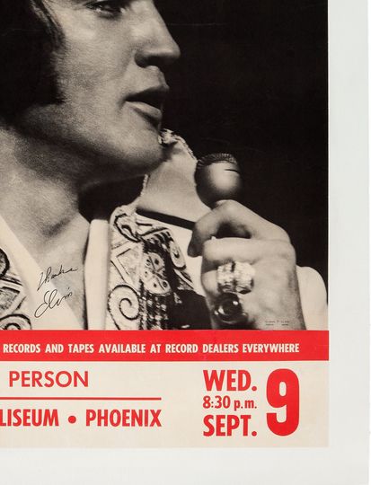 Elvis Presley vintage poster, Elvis Presley poster