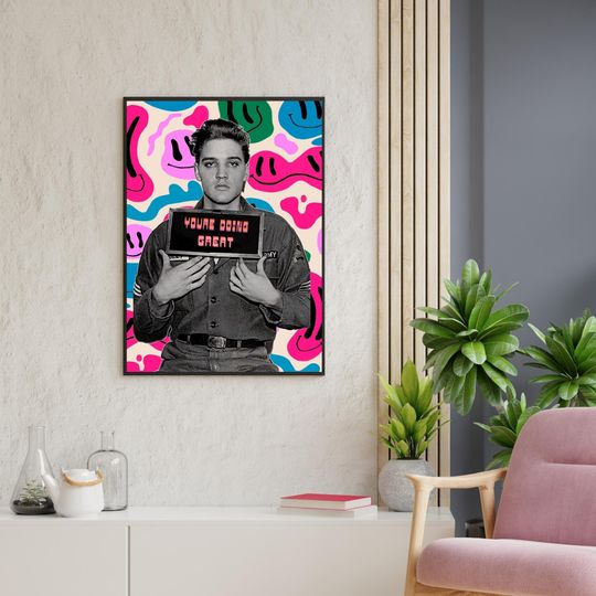 Elvis Poster, Elvis Print, Elvis Presley poster