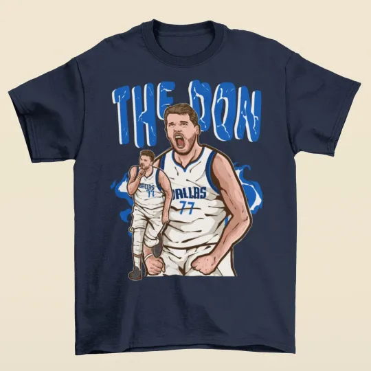 Luka Doncic “The Don” Cartoon T-Shirt